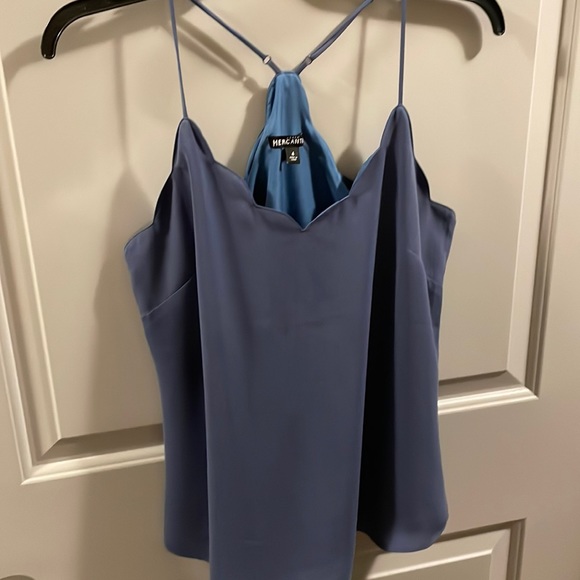 J Crew Mercantile Scalloped Tank Top - Picture 1 of 4